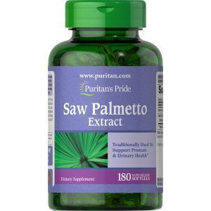 Saw Palmetto, Puritan's Pride, Extract, 180 Softgels