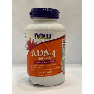 Мультивитамины для мужчин, Adam, Men's Multi, Now Foods, комплекс Адам, 90 гелевых капсул