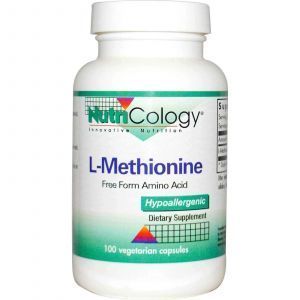 L метионин, Nutricology, 100 капсул.