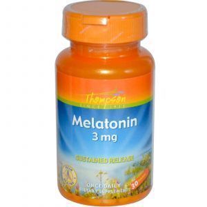 Melatonin, Melatonin, Tompson, 3 mg, 30 tabletka.