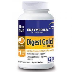 Пищеварительные ферменты, Digest Gold with ATPro, Enzymedica, 120 капсул (Default)