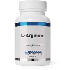 Arginin, L-Arginin, Duglas Laboratories, Universal aminokislota, 500 mg, 60 kapsul