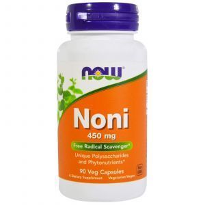 Нони Гавайский, Noni, Now Foods, 450 мг, 90 капсу