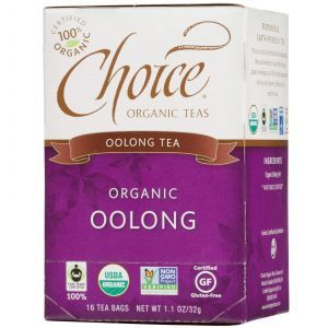 Органический чай Улун, Choice Organic Teas, 16 шт.