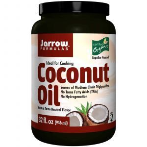 Кокосовое масло органическое, Coconut Oil, Jarrow Formulas, 946 мл