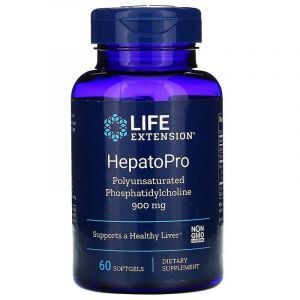 Фосфатидилхолин, Hepatopro, Life Extension, 900 мг, 60 капсул
