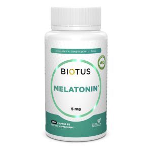 Melatonin, Melatonin, Biotus, 5 mg, 100 kapsula