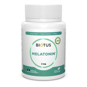 Melatonin, Melatonin, Biotus, 3 mg, 60 kapsula