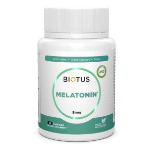 Melatonin, Melatonin, Biotus, 5 mg, 60 kapsula
