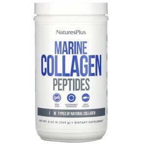 Пептиды морского коллагена, Marine Collagen Peptides, Nature's Plus, 244 г