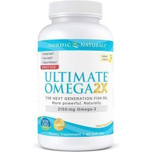 Omega 2X, Ultimate Omega 2X, Nordic Naturals, 2150 mg, 90 kapsula