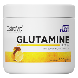L-глютамин, L-Glutamine, OstroVit, вкус лимона, 300 г

