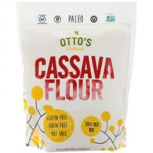 Мука маниоки, Cassava Flour, Otto's Naturals, 907 г