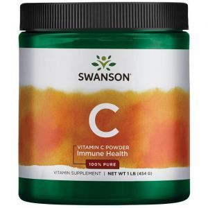 Витамин С, Pure Vitamin C, Swanson, порошок, 454 г