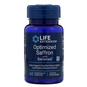 Шафран с Satiereal, Life Extension, 60 капсул