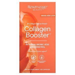 Коллаген, Collagen Booster, ReserveAge Nutrition, 120 капсул