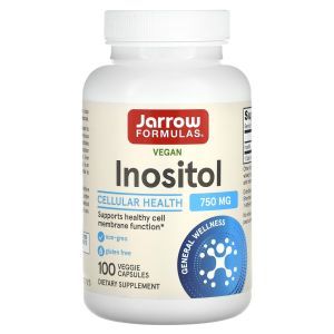 Инозитол, Inositol, Jarrow Formulas, 750 мг, 100 капсул