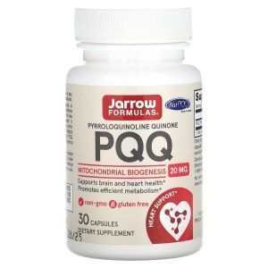Пирролохинолинхинон, PQQ, Jarrow Formulas, 20 мг, 30 кап. (Default)