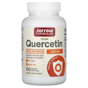 Кверцетин (Quercetin), Jarrow Formulas, 500 мг, 100 капсул