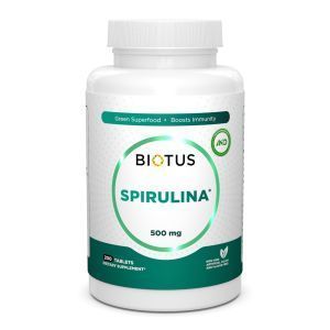Spirulina, Spirulina, Biotus, 500 mg, 200 Tabletka